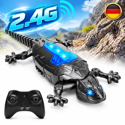 Immagine prodotto di Gecko Wandflitzer: Gecko radiocomandato che arrampica sui muri, robot RC per bambini