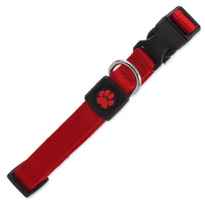 Image de Collier Active Dog Premium M rouge 2x34-49 cm
