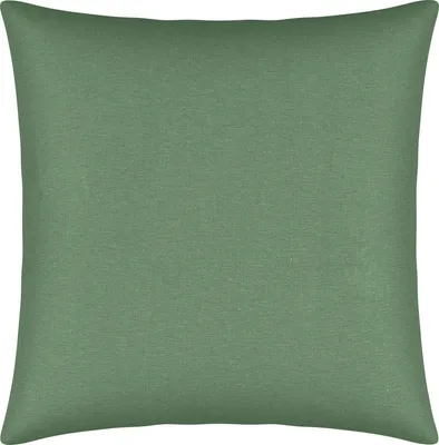 Produktbild von Erwin Müller Bio Kuschelkissenbezug München" olivgrün 40x40 cm"
