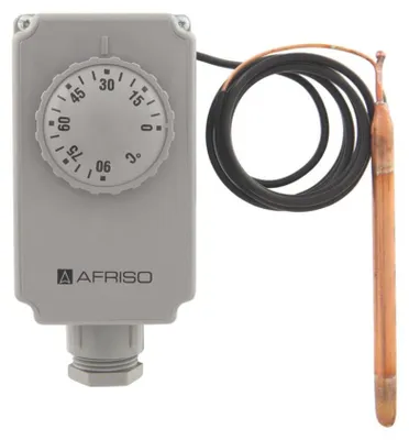 Obrázek produktu pro Termostat Afriso v krytu 67421X GTK/7RD, 0/90 °C, 1000 mm, s kapilárou, vnější montáž