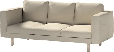 Produktbild von Dekoria Bezug für Norsborg 3-Sitzer Sofa, beige, Norsborg 3-Sitzer Sofabezug