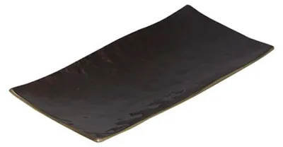 Produktbild von Dekorative Schale, braun, rechteckig, 32 x 16 x 3 cm