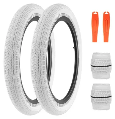 Produktbild von Faltbare Fahrradreifen, 16/20 Zoll, 2 Stück, für BMX und Mountainbikes