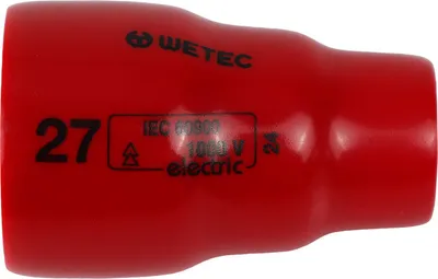 Immagine prodotto di WETEC Inserti per chiavi a bussola esagonali, 1/2", 27 mm, 1000 V (dado a bussola)