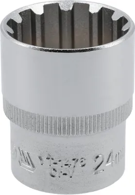 Produktbild von YATO-Einsatz mit Innenvierkant 1/2" 24mm 1476