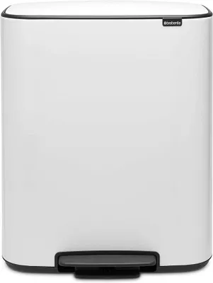 Imagen del producto de Silecomplaza, cubo de 30 litros, color blanco, pack de 2
