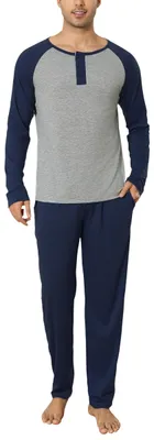 Productafbeelding van Heren Lange Pyjama's van Katoen voor de Winter