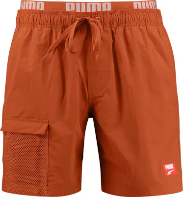 Produktbild von Puma Swim Men Utility Mid Shorts 1P Chili Powder Chili Powder S