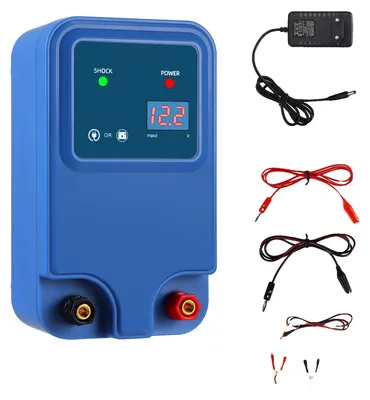 Immagine prodotto di Elettrificatore per recinzioni, adatto per animali da allevamento, consumo energetico efficiente, blu