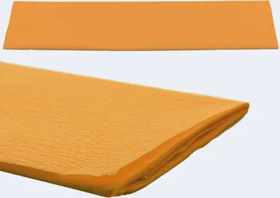 Produktbild von Feinkrepp-Papier 32g/qm 50cmx250cm im Polybeutel hellrotorange