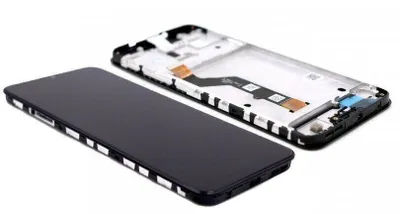Produktbild von Original LCD Display Touchscreen Bildschirm Rahmen Schwarz für Motorola Moto G9 Play XT2083