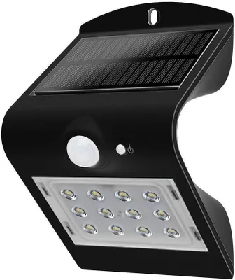 Immagine prodotto di V-TAC Applique LED solare VT 767-2 (8277) con sensore, 1,5W, nero