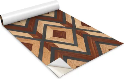 Immagine prodotto di Pellicola autoadesiva per mobili - Pellicola decorativa - Mobili da tavolo - Tagliabile su misura - Diamanti geometrici - 100 x 50 cm