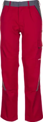 Produktbild von Größe 70 Herren Planam Highline Bundhose rot schiefer schwarz Modell 2326