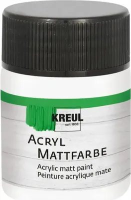 Immagine prodotto di Kreul 75501 Vernice acrilica bianca 50 ml 1 pz