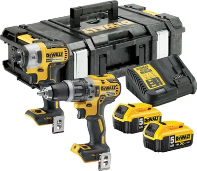 Produktbild von DeWALT DCK266P2, Schlagschrauber, Pistolengriff, Gelb, Akku, 5 Ah