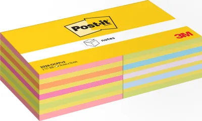 Immagine prodotto di Post-it sticky note 2028-OCPPX2 76x76mm 450 fogli assortiti 2 pz