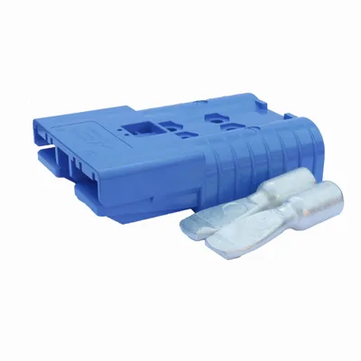 Produktbild von Anderson Flachstecker SBE 320A blau, Stecker inkl. 2 Hauptkontakte, 48V, 70mm² (oder ähnlich Anderson)