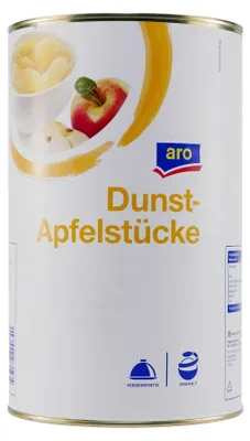 Produktbild von aro Dunst-Apfelstücke 4,6KG
