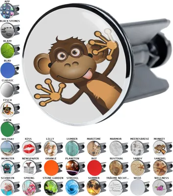 Obrázok produktu pre SANILO® Zátka na umývadlo, Monkey