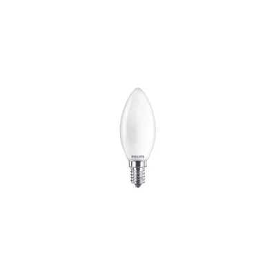 Produktbild von Philips Filament-Kerzenlampe, Milchglas, 40W, B35, E14 x2, 4,3 W, 40 W, E14, 470 lm, 15000 h, Warmweiß