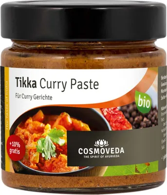 Produktbild von Cosmoveda Tikka Curry Paste 160g