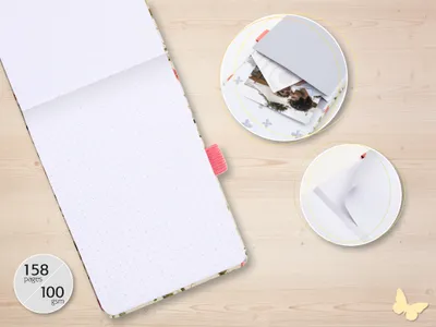 Produktbild von Sigel Notizblock Jolie Dot-Lineatur A6+ JN360