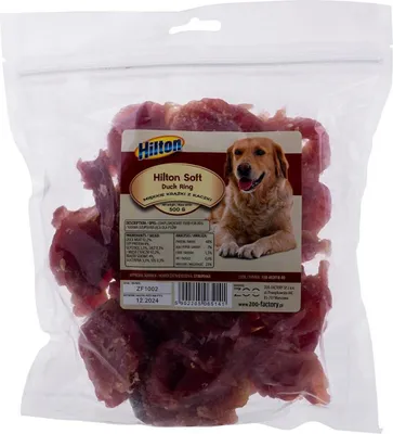 Produktbild von HILTON Weiche Entenringe für Hunde 500G
