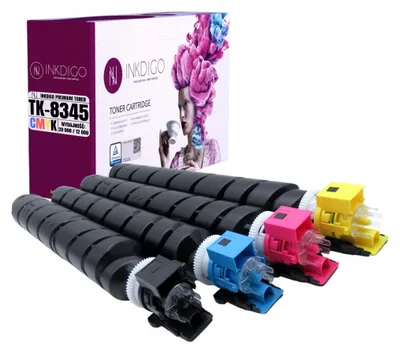 Produktbild von Inkdigo Tonerset TK8345 für Kyocera TASKalfa 2552ci, 2553ci – CMYK,