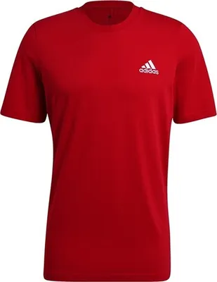Productafbeelding van Adidas T-shirt Essentials, geborduurd klein logo, model GK9642, maat: 164