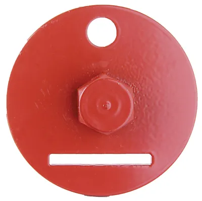 Schraubwerkzeug für Flechtzaun Ø 60 mm, 10 Stück, rubinrot