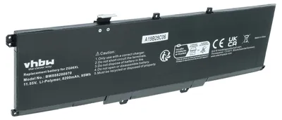 Produktbild von vhbw Akku Ersatz für HP L07045-855, HSTNN-1B8H, ZG06095XL, L07351-1C1, ZG06XL für Notebook (8200 mAh, 11,55 V, Li-Ion)