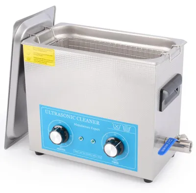 Ultraschallreiniger 6L, 304 Edelstahl, 40 kHz, 220 V, Labor