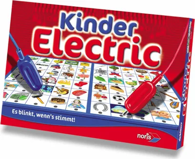 Immagine prodotto di Noris Kinder Electric, Kartenspiel, Brettspiel, Spielbrett, Gesellschaftsspiel, Kunststoff, 606013702