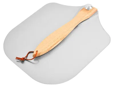 Pizzaschep mit klappbarem Holzgriff, 30,5 x 35,8 cm