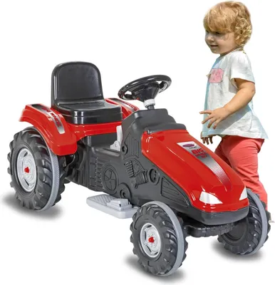 Produktbild von Ride-on Traktor Big Wheel 12V rot