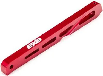 Zdjęcie produktu dla ARRMA Ersatzteil EXB Aluminiowa tylna środkowa rozpórka podwozia 120 mm czerwona / ARA320568