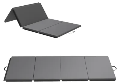 Immagine prodotto di Tappetino da Ginnastica Pieghevole Antiscivolo 240x120 cm Grigio