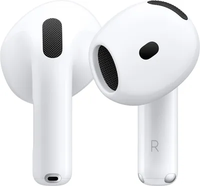 Productafbeelding van Apple AirPods (4e generatie). AirPods 4, draadloos, geschikt voor bellen, muziek, sport en vrijetijd, oordopjes met microfoon, wit