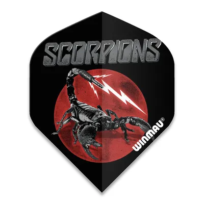 Produktbild von Winmau Rhino Scorpions Black Scorpion Standard Flights