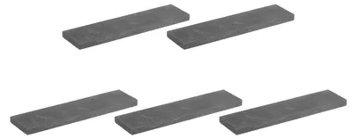 Graphitblock 5 Stück 100x25x5mm für Schmelzgießen