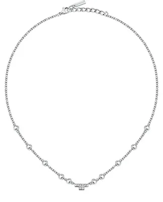 Immagine prodotto di Collana in acciaio con cristalli T-Logo TJAXC04