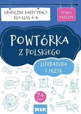 Zdjęcie produktu dla Powtórka z polskiego. Literatura i język SP 4-8