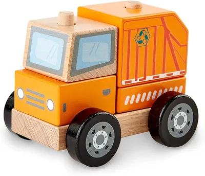 Produktbild von Holzspielzeug-Müllwagen 61140 TREFL