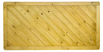 Produktbild von Ligna Gard Dichtzaun Bern gerade 180x90 cm Holzzaun Fichte Kesseldruckimprägniert 38x68 mm Rahmen