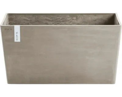 Produktbild von Pflanzkübel Ecopots Paris Kunststoff 80,3 x 38 x 40,5 cm taupe