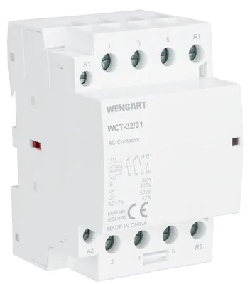 Schütz AC 230 V, 32 A, 3NO+1NC, für Motor- und Haushaltslasten