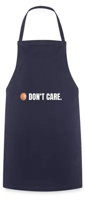 Produktbild von Spreadshirt I Don’t Care Ei Wortspiel Ostern Kochschürze, One size, Navy