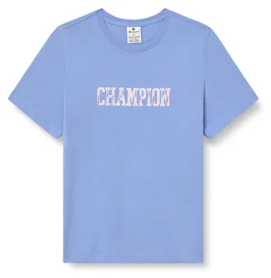 Produktbild von Champion Legacy Damen Graphic Crewneck T-Shirt M Hellblau, hellblau, M