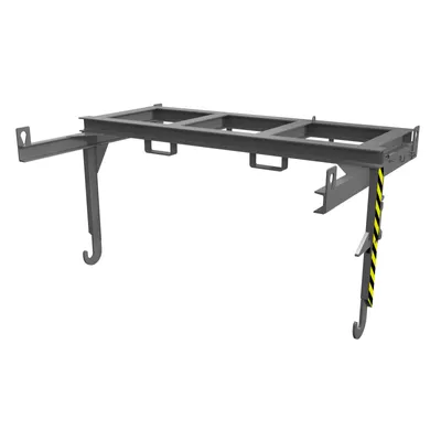 Produktbild von Bauer Traverse für Stapelkipper BKT 200, lackiert, Mausgrau